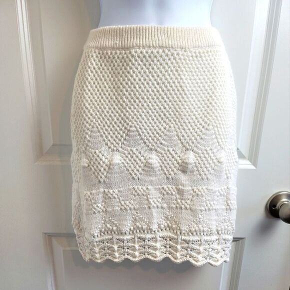 Vintage - CONTEMPO CASUALS Crochet Skirt - Picture 1 of 9